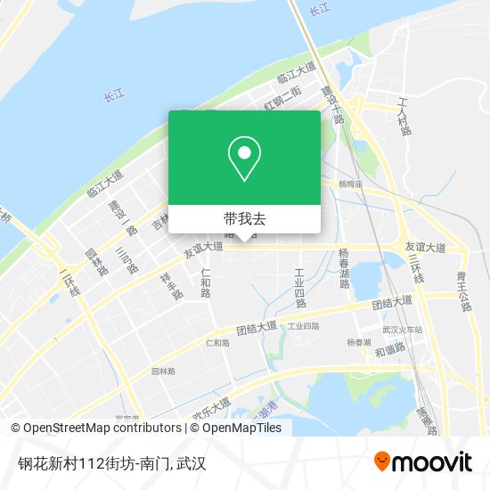 钢花新村112街坊-南门地图