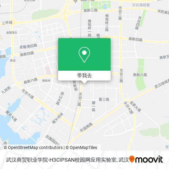 武汉商贸职业学院-H3CIPSAN校园网应用实验室地图