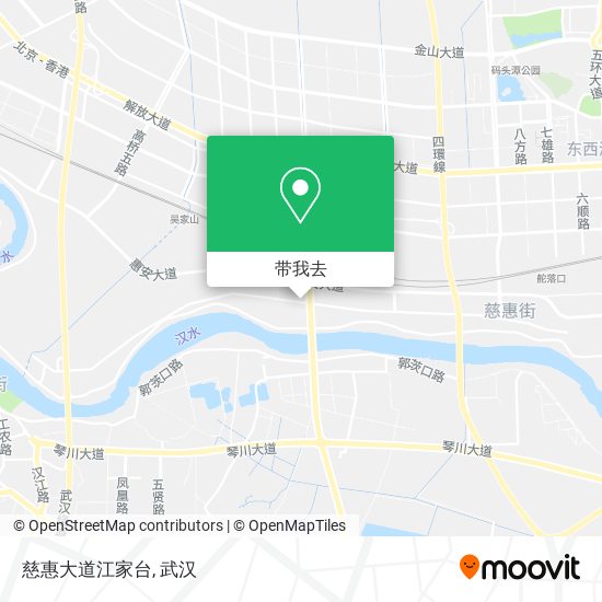 慈惠大道江家台地图