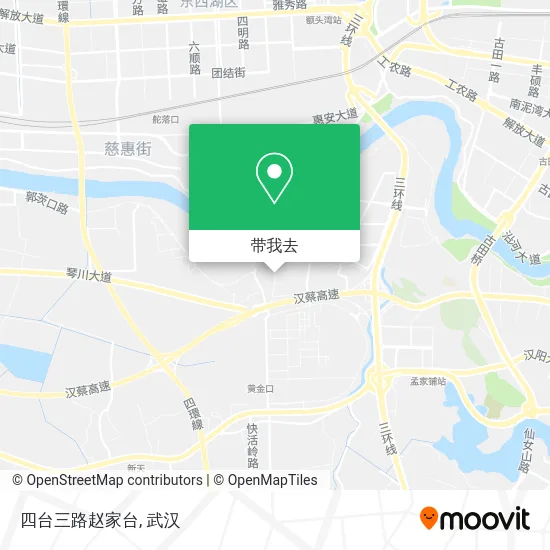 四台三路赵家台地图