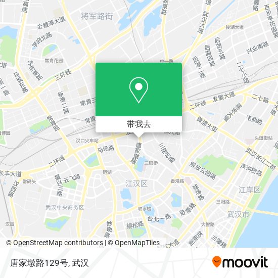 唐家墩路129号地图