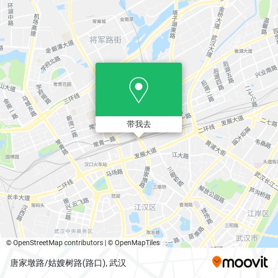 唐家墩路/姑嫂树路(路口)地图