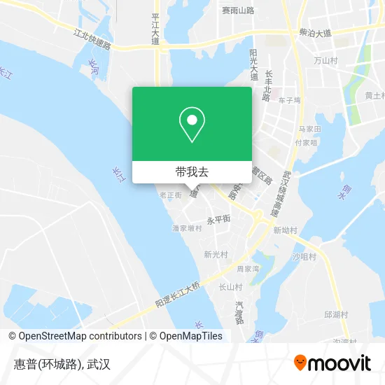 惠普(环城路)地图