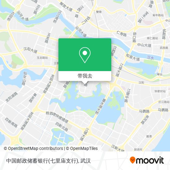 中国邮政储蓄银行(七里庙支行)地图