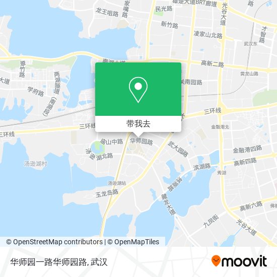 华师园一路华师园路地图