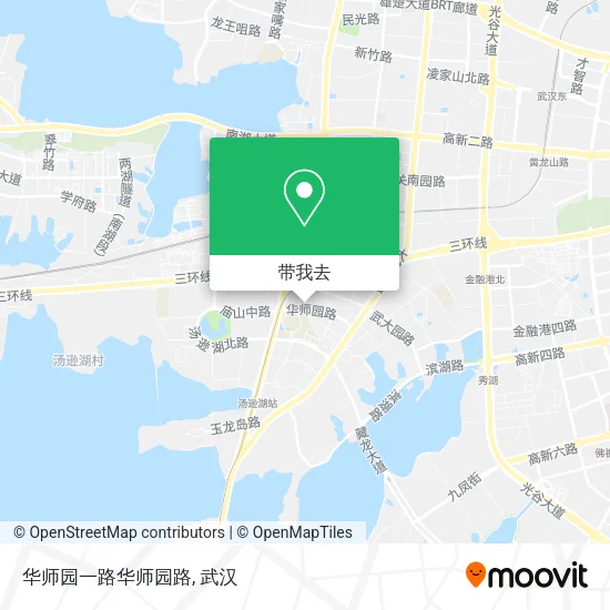 华师园一路华师园路地图