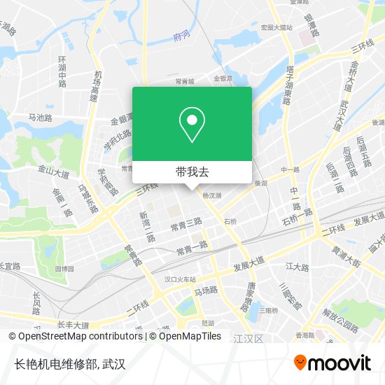 长艳机电维修部地图