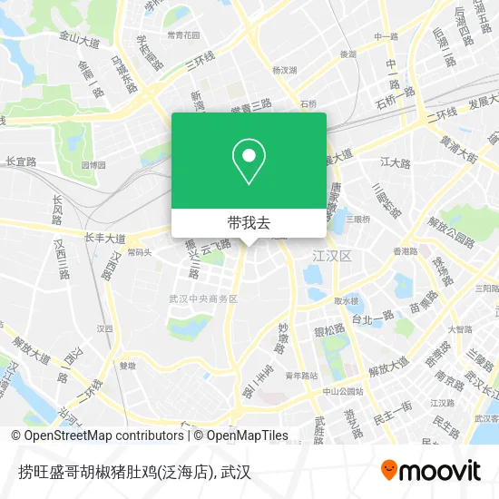 捞旺盛哥胡椒猪肚鸡(泛海店)地图