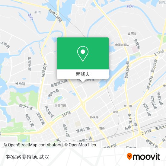将军路养殖场地图