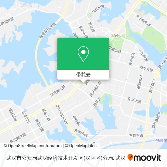 武汉市公安局武汉经济技术开发区(汉南区)分局地图