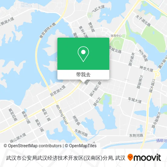 武汉市公安局武汉经济技术开发区(汉南区)分局地图