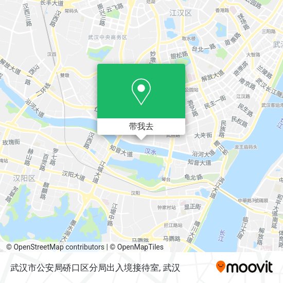 武汉市公安局硚口区分局出入境接待室地图