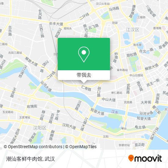 潮汕客鲜牛肉馆地图