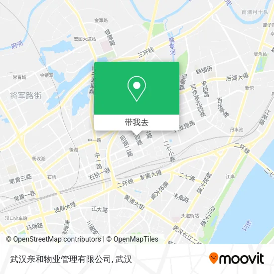 武汉亲和物业管理有限公司地图