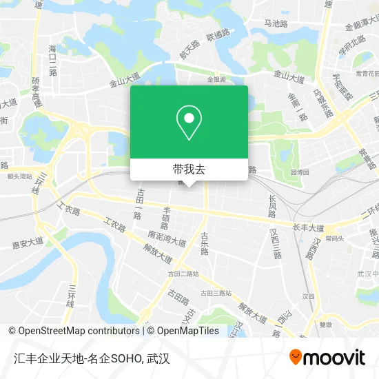 汇丰企业天地-名企SOHO地图