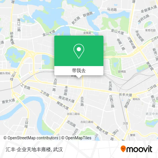 汇丰·企业天地丰雍楼地图
