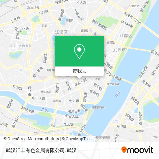 武汉汇丰有色金属有限公司地图