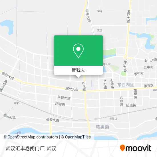 武汉汇丰卷闸门厂地图