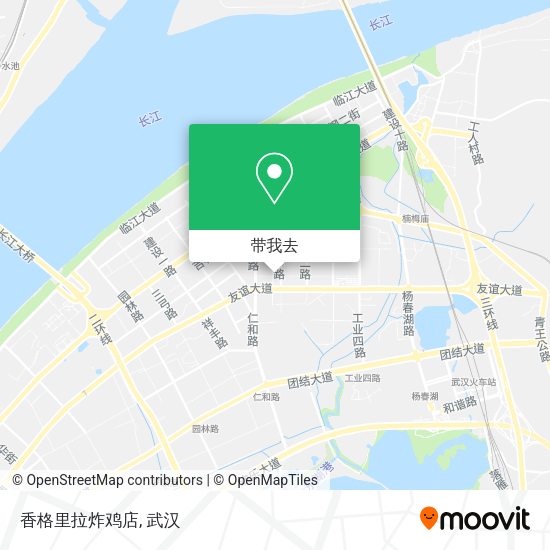 香格里拉炸鸡店地图