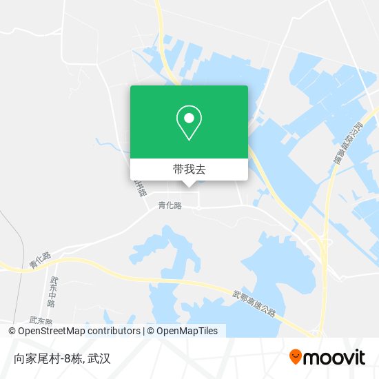 向家尾村-8栋地图