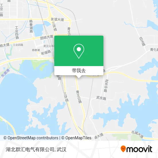 湖北群汇电气有限公司地图