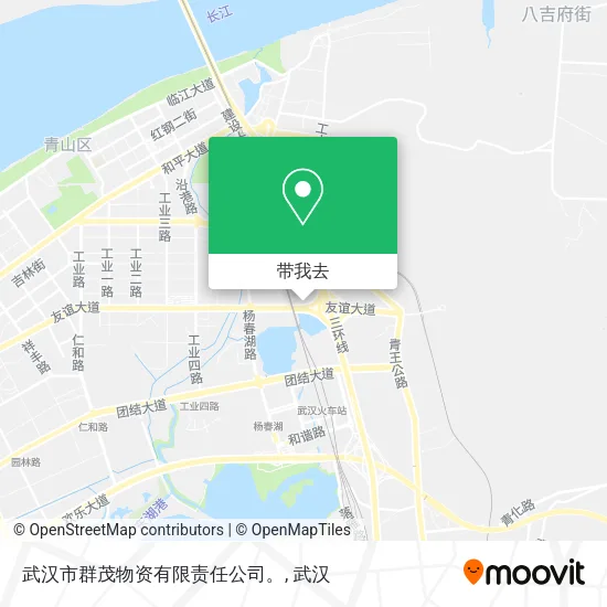 武汉市群茂物资有限责任公司。地图