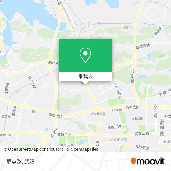 群英路地图