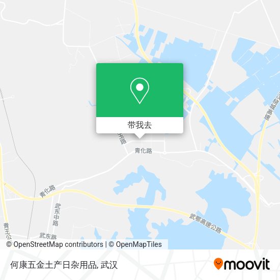 何康五金土产日杂用品地图