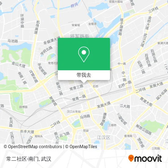 常二社区-南门地图