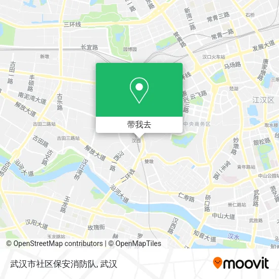 武汉市社区保安消防队地图