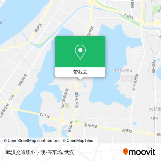 武汉交通职业学院-停车场地图