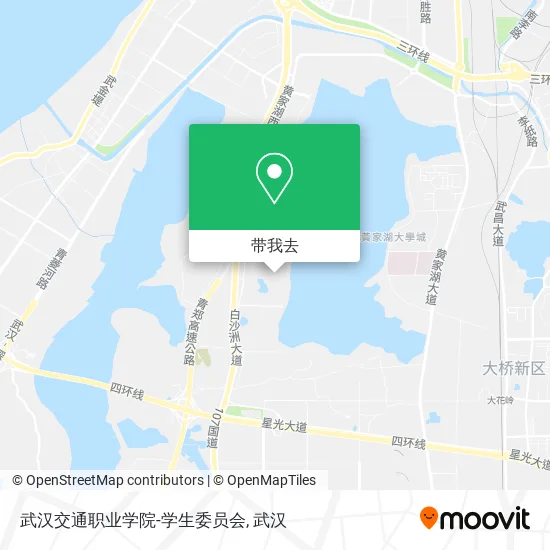 武汉交通职业学院-学生委员会地图