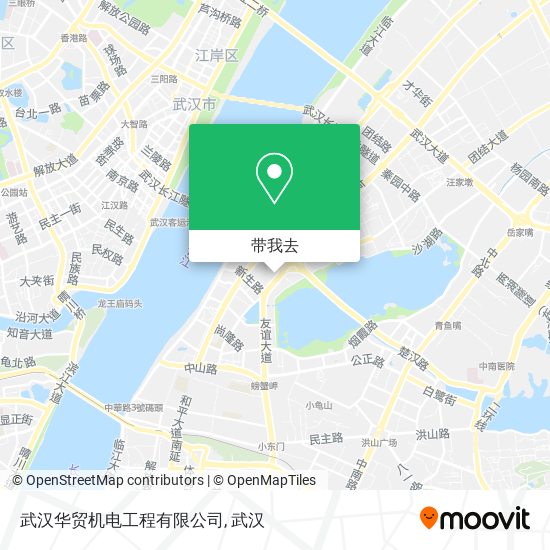 武汉华贸机电工程有限公司地图