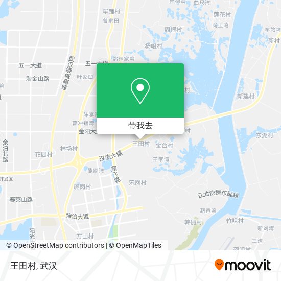王田村地图