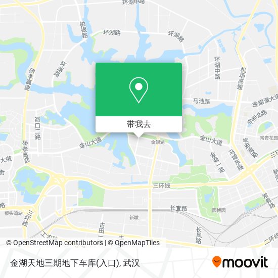 金湖天地三期地下车库(入口)地图