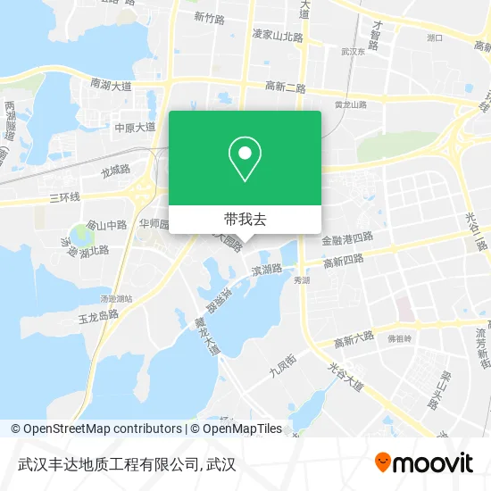 武汉丰达地质工程有限公司地图