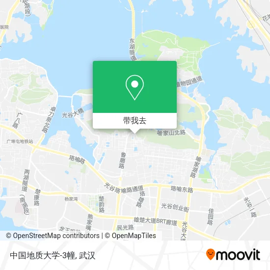 中国地质大学-3幢地图