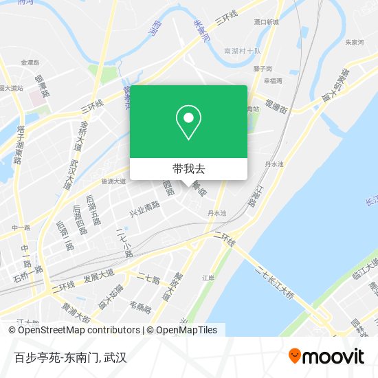 百步亭苑-东南门地图