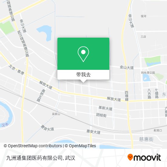 九洲通集团医药有限公司地图