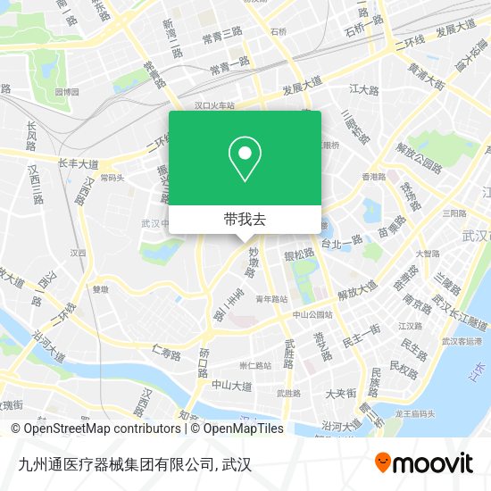 九州通医疗器械集团有限公司地图
