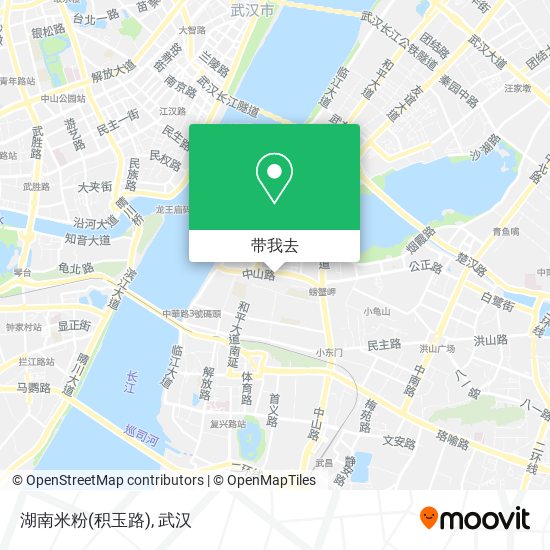 湖南米粉(积玉路)地图