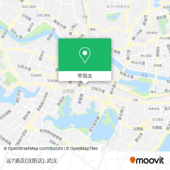 运7酒店(汉阳店)地图