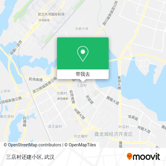 三店村还建小区地图