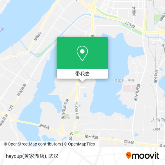 heycup(黄家湖店)地图