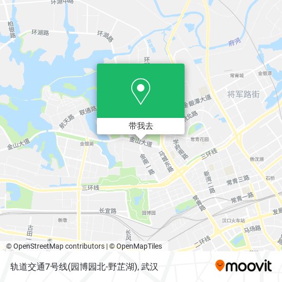 轨道交通7号线(园博园北-野芷湖)地图