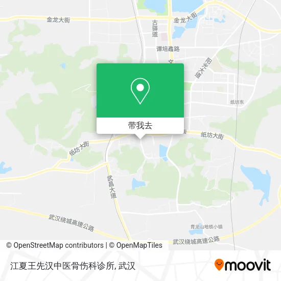 江夏王先汉中医骨伤科诊所地图