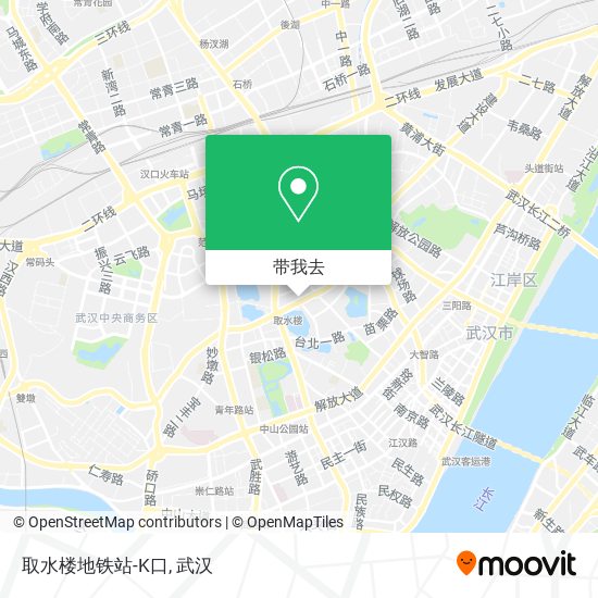 取水楼地铁站-K口地图