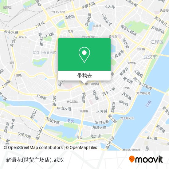 解语花(世贸广场店)地图