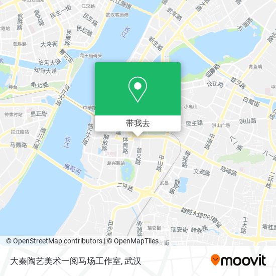 大秦陶艺美术一阅马场工作室地图