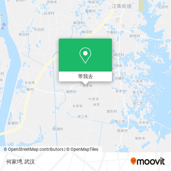 何家塆地图